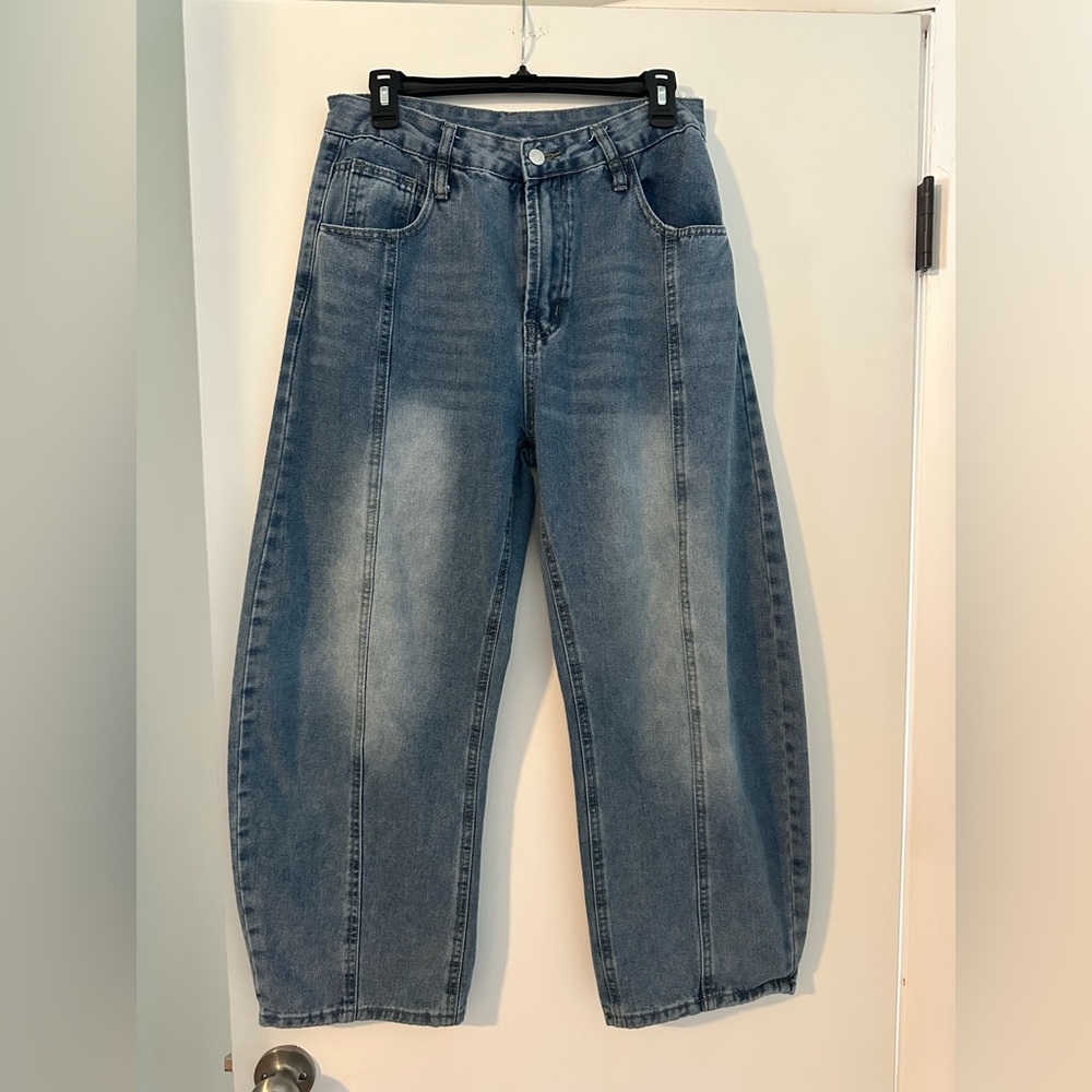 Amazon Women's Barrel Leg Jean